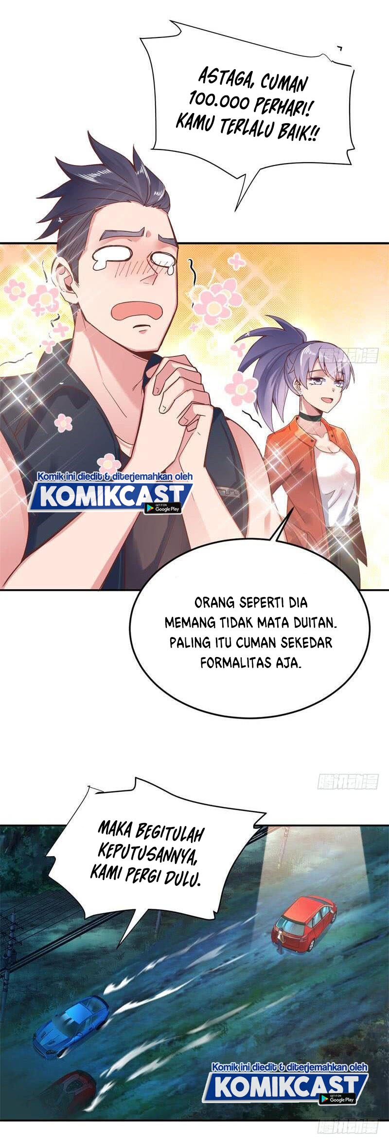 Carrying The Goddess Along Chapter 42 Gambar 17